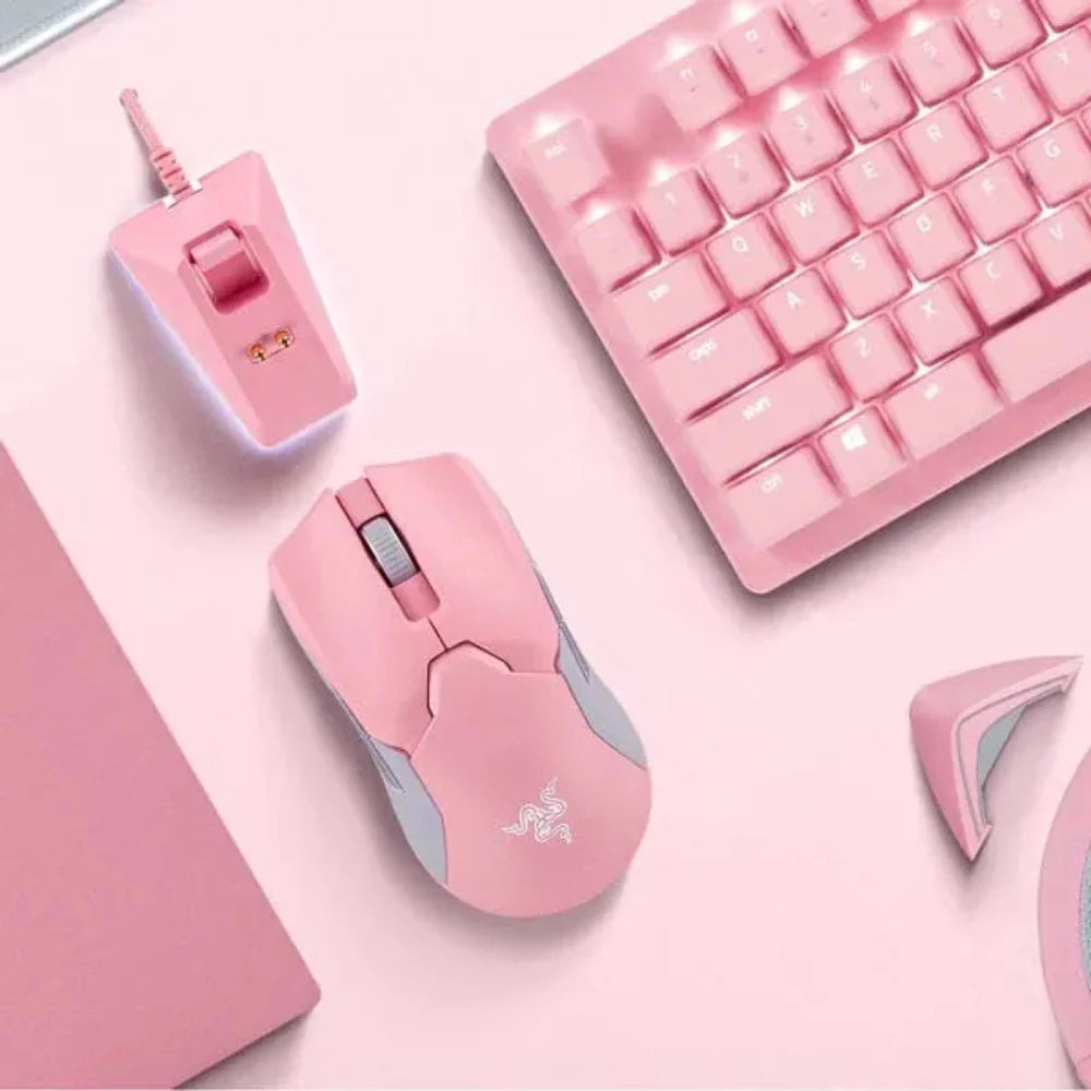 RAZER Viper Ultimate Wireless Ambidextrous Gaming Mouse ( RZ01-03050100-R3A1 ) ( 20000DPI / 6 Macro Button ) ( Quartz )