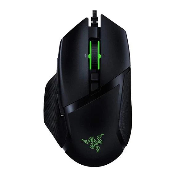 RAZER Basilisk V2 Wired Ergonomic Gaming Mouse ( RZ01-03160100-R3M1 ) ( 20000DPI / 11 Macro Button ) ( Black )