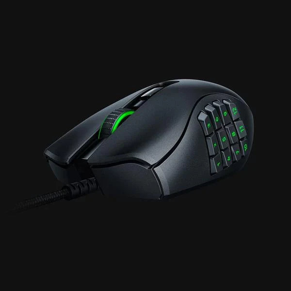 RAZER NAGA X MMO Wired Ergonomic Gaming Mouse (Z01-03590100-R3M1) ( 18000DPI / 16 Macro Button ) ( Black )