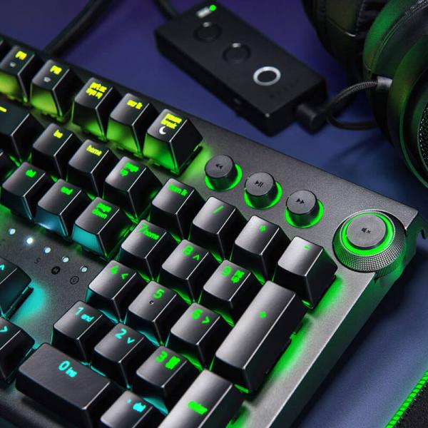 RAZER BlackWidow Elite RGB Mechanical Wired Gaming Keyboard ( Black ) ( Razer Green Switch )