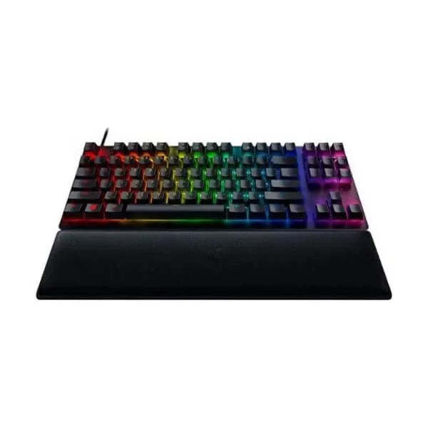 RAZER Huntsman V2 TKL Mechanical Wired Gaming Keyboard ( black ) ( Razer Switches - Linear Optical Red Switch ) ( RZ03-03930100-R3M1 )
