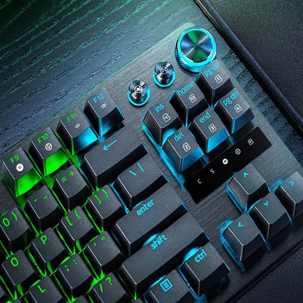 RAZER Huntsman V3 Pro Tenkeyless RGB Analog Optical Wired Gaming Keyboard ( Analog Switches )