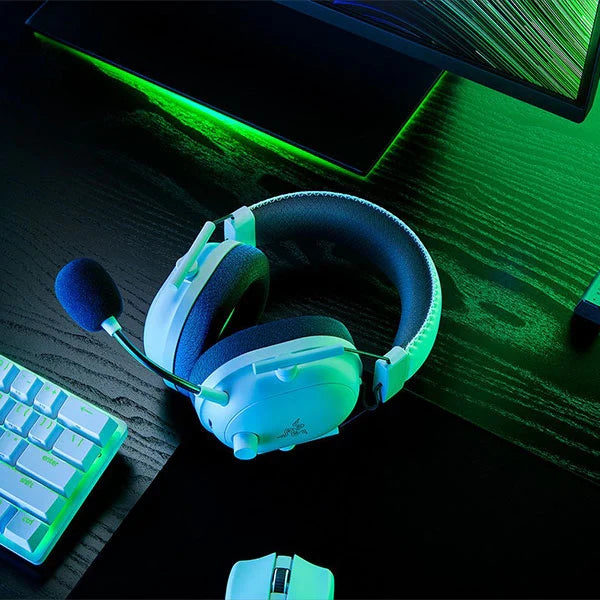 RAZER BlackShark V2 Pro 2023 Edition Wireless 7.1 Surround Gaming Headphone ( White ) ( PC / Mobile / PS )