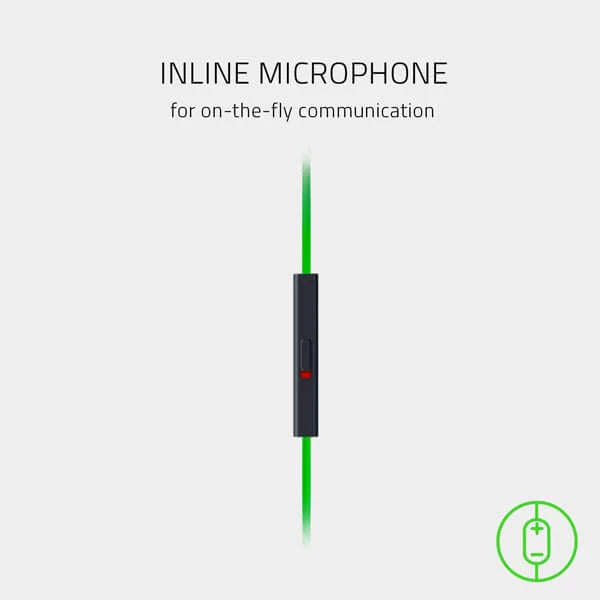 RAZER Hammerhead Duo Console Wired In-Ear Headphones (Green)