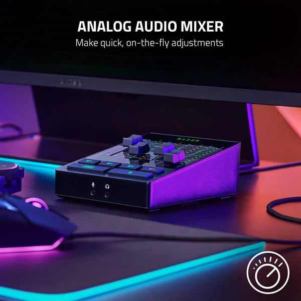 RAZER Audio Mixer For Broadcasting And Streaming Mixer