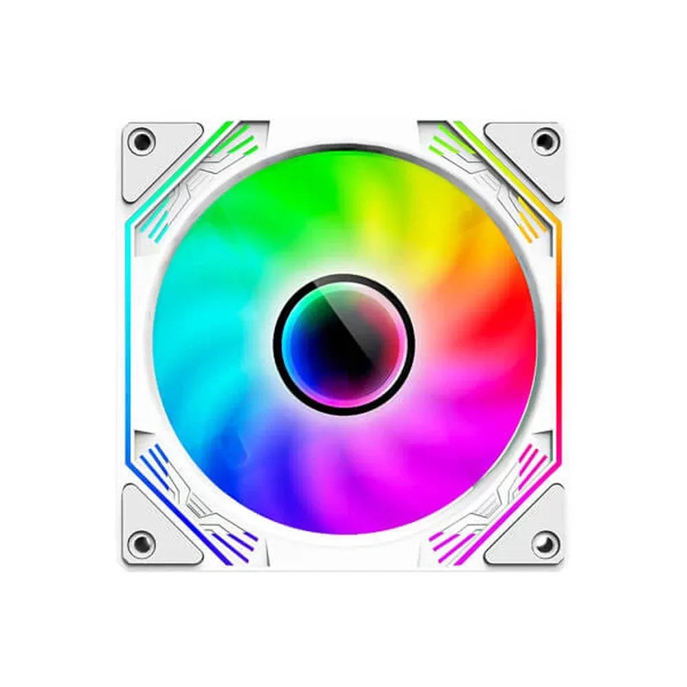 ANT ESPORTS Sciflow ARGB Cabinet Fan (Triple Pack) ( White )