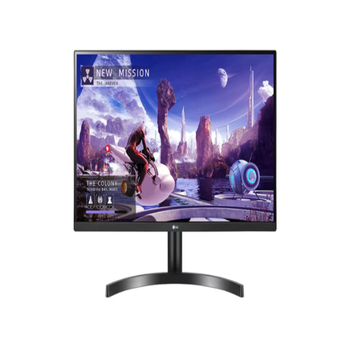 LG 27QN600-B 27 Inch 2K 75Hz IPS Panel 99%SRGB 5MS AMD Free Sync Gaming Monitor