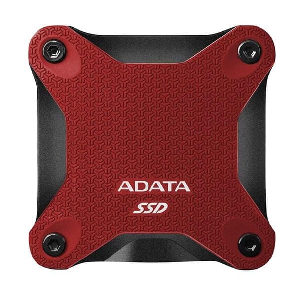 ADATA SD600Q 480GB Red Gen1 External Solid State Drive (SSD)
