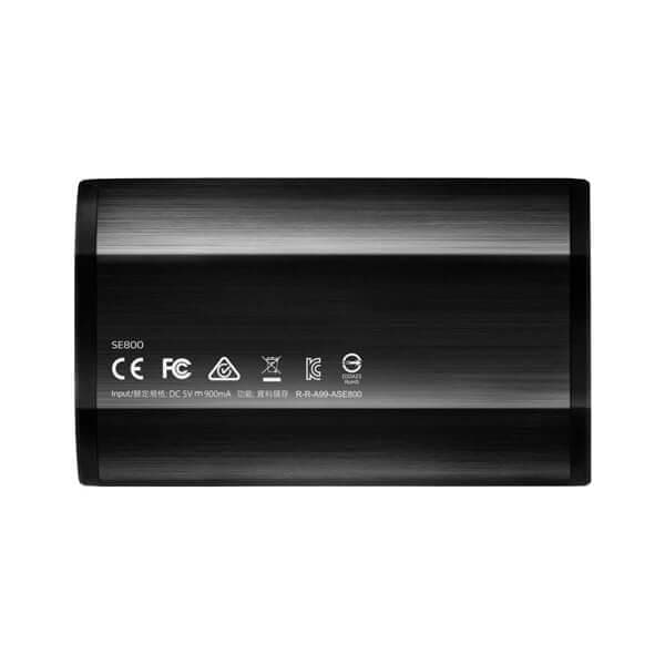 ADATA SE800 1TB Black Gen2 External Solid State Drive (SSD)