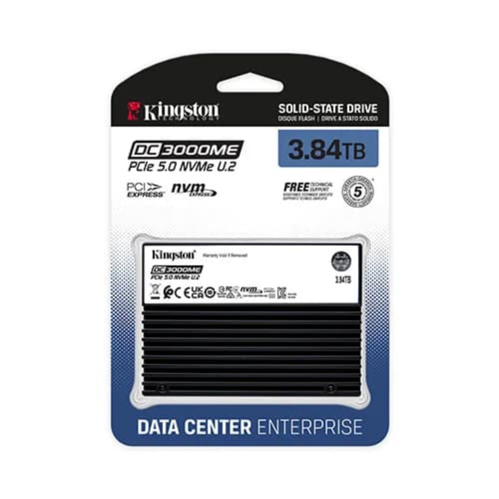 KINGSTON DC300ME 3.84TB U.2 NVMe Gen5 Enterprise Solid State Drive ( SSD )