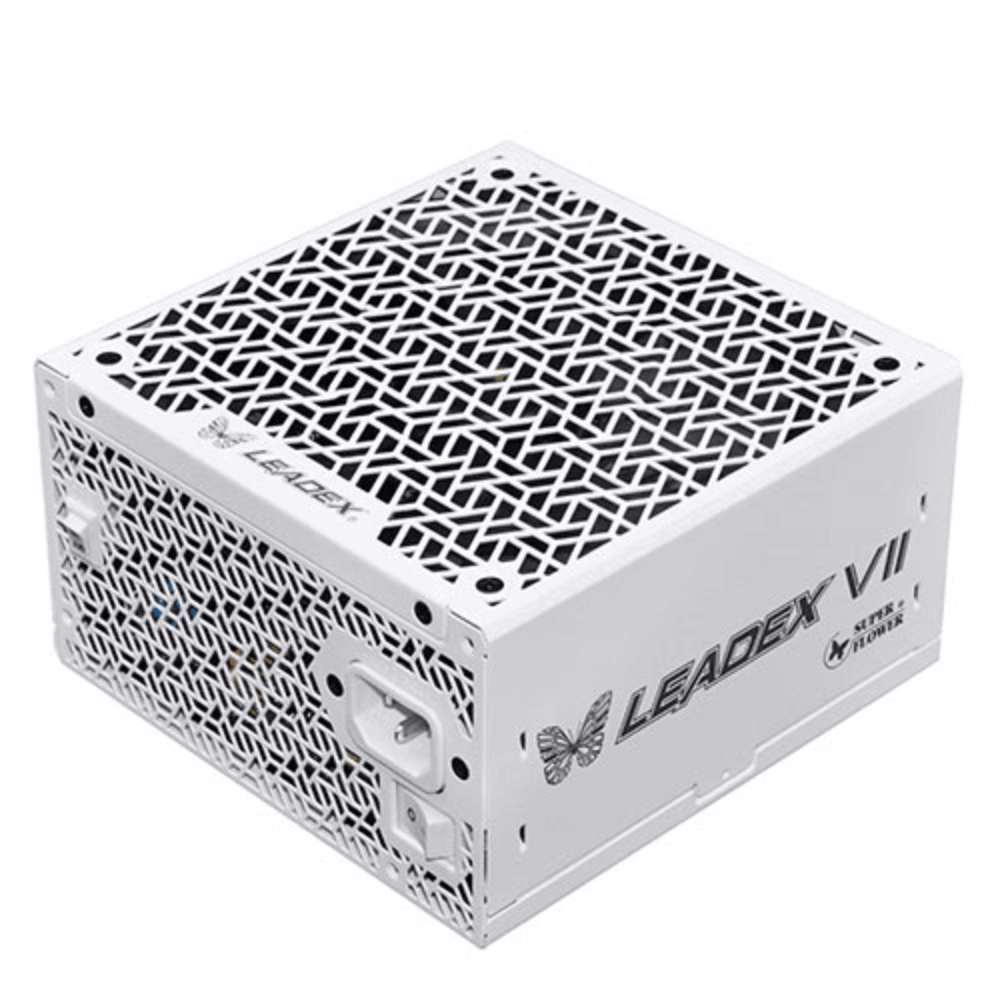 SUPER FLOWER Leadex VII Pro 1200W 80+ Platinum ATX 3.1 Fully Modular Power Supply ( 1200W ) ( White )