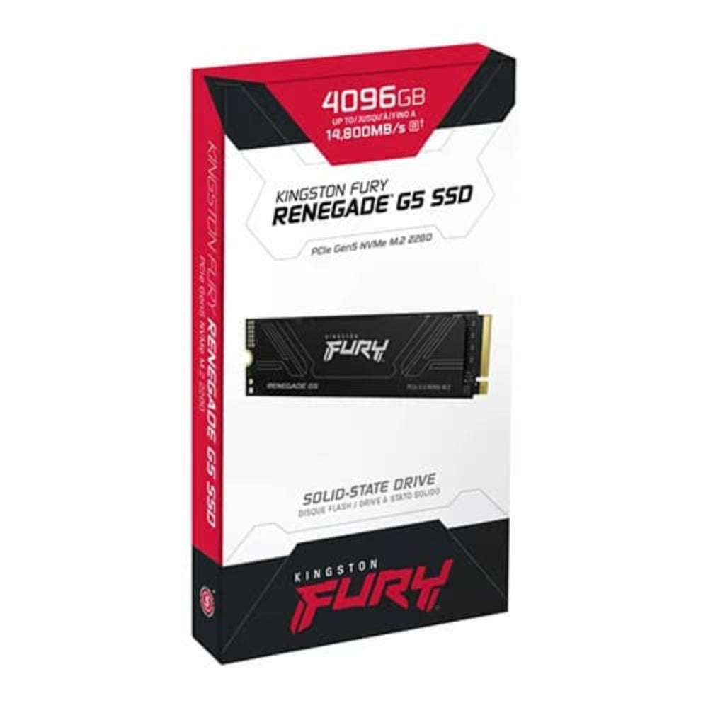 KINGSTON FURY Renegade G5 4TB M.2 NVME Gen5 Solid State Drive ( SSD )