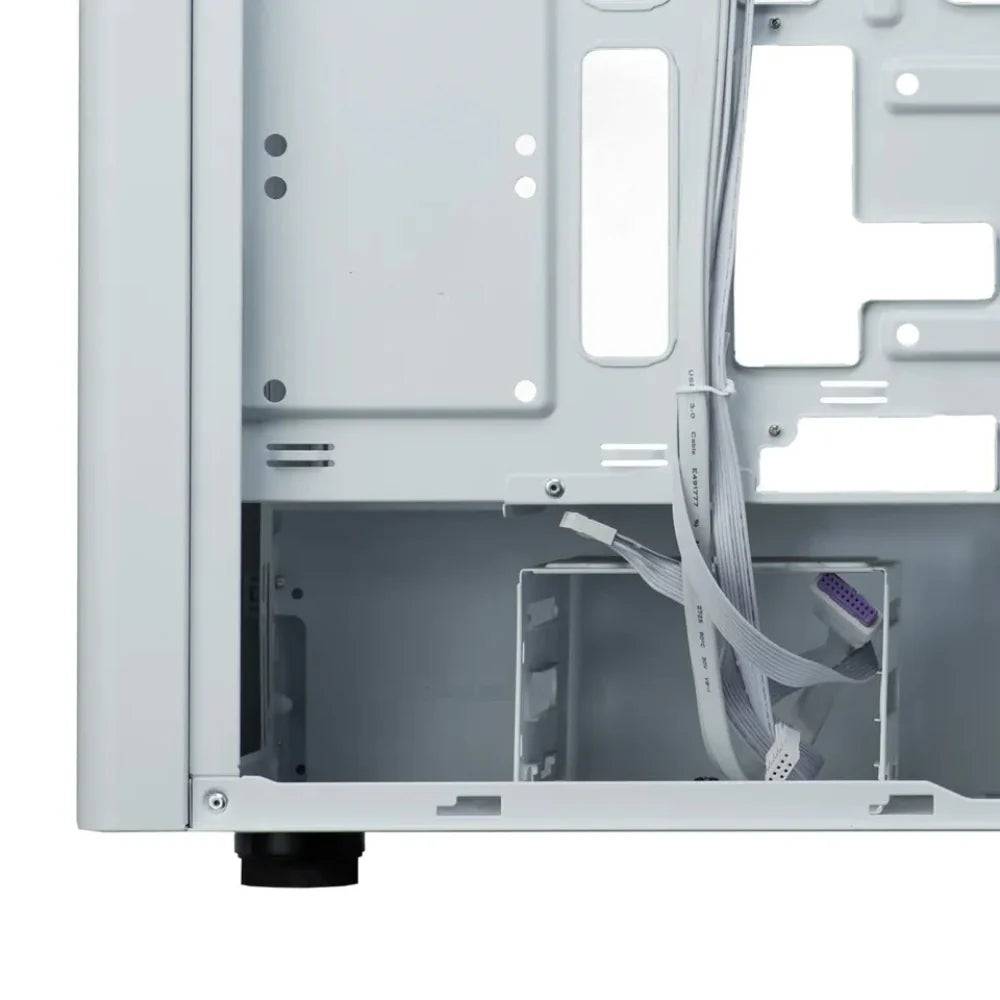 COOLER MASTER Elite 502 ARGB EATX Mid Tower Cabinet ( White )