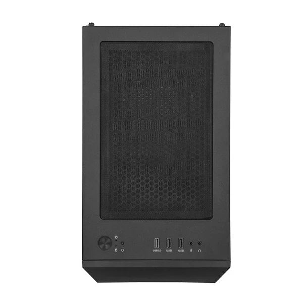 SILVERSTONE FARA H1M Tempered Glass MATX Mini Tower Cabinet (Black)