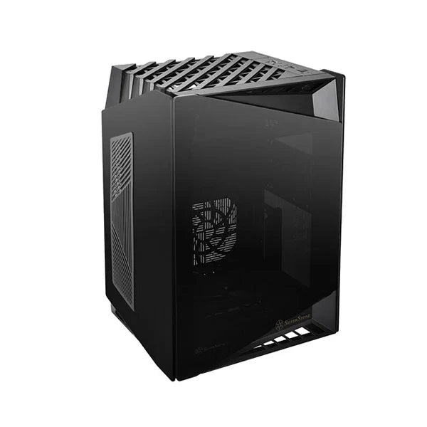 SILVERSTONE LD03-AF ITX Mini Tower Cabinet (Black)