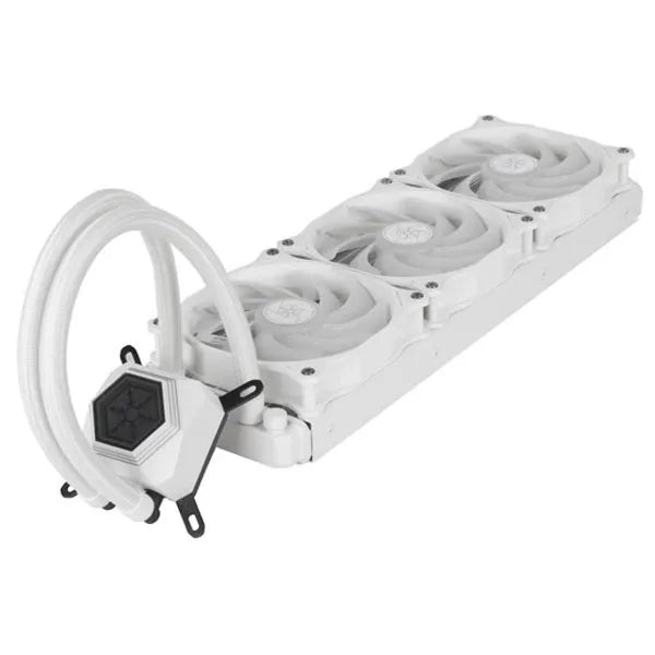 SILVERSTONE PF360W ARGB ALL In One 360mm CPU Liquid Cooler (White)