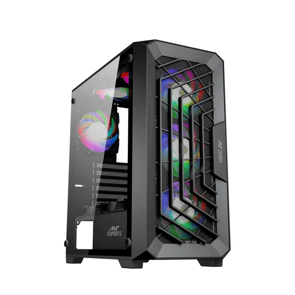 ANT ESPORTS SX5 ARGB ATX Mid Tower Cabinet (Black)