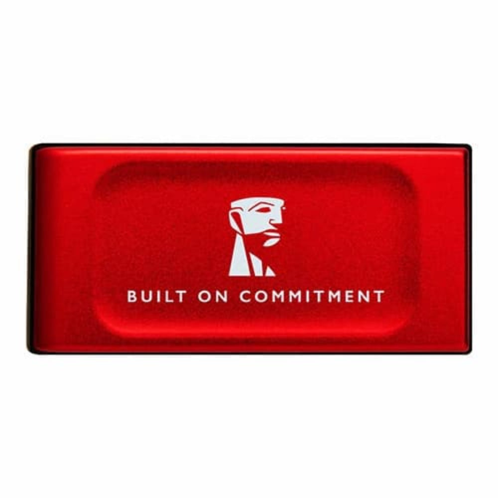 KINGSTON XS1000 2TB USB Gen2 External Solid State Drive ( SSD ) ( RED )