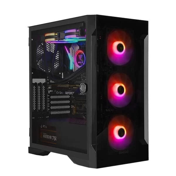 GAMDIAS Talos E2 Elite ARGB ATX Mid Tower Cabinet (Black)