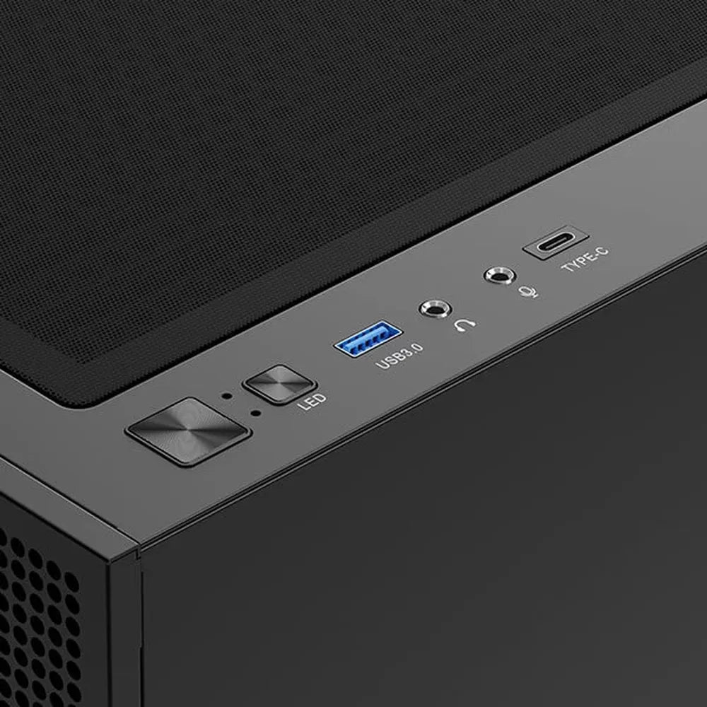 GAMDIAS Talos E3 Mesh Elite ARGB EATX Mid Tower Cabinet ( Black )