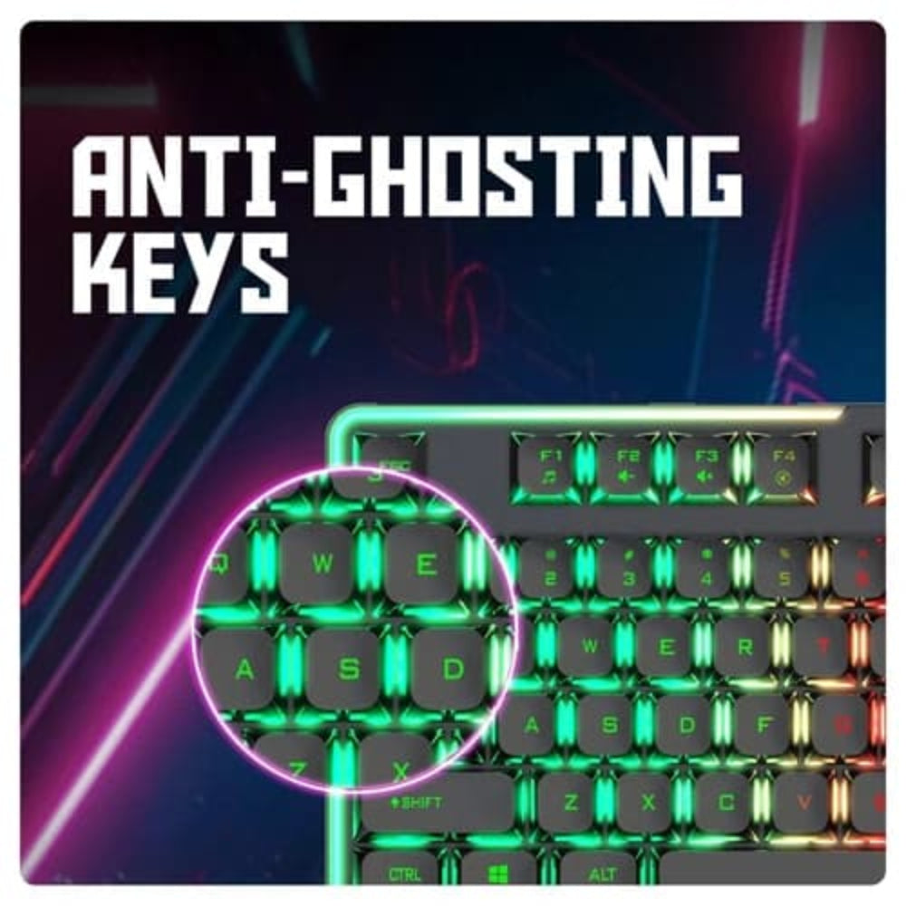 COSMIC BYTE CB-GK-20 Styx Tenkeyless RGB Wired Membrane Gaming Keyboard ( Black ) ( Membrane Switch )