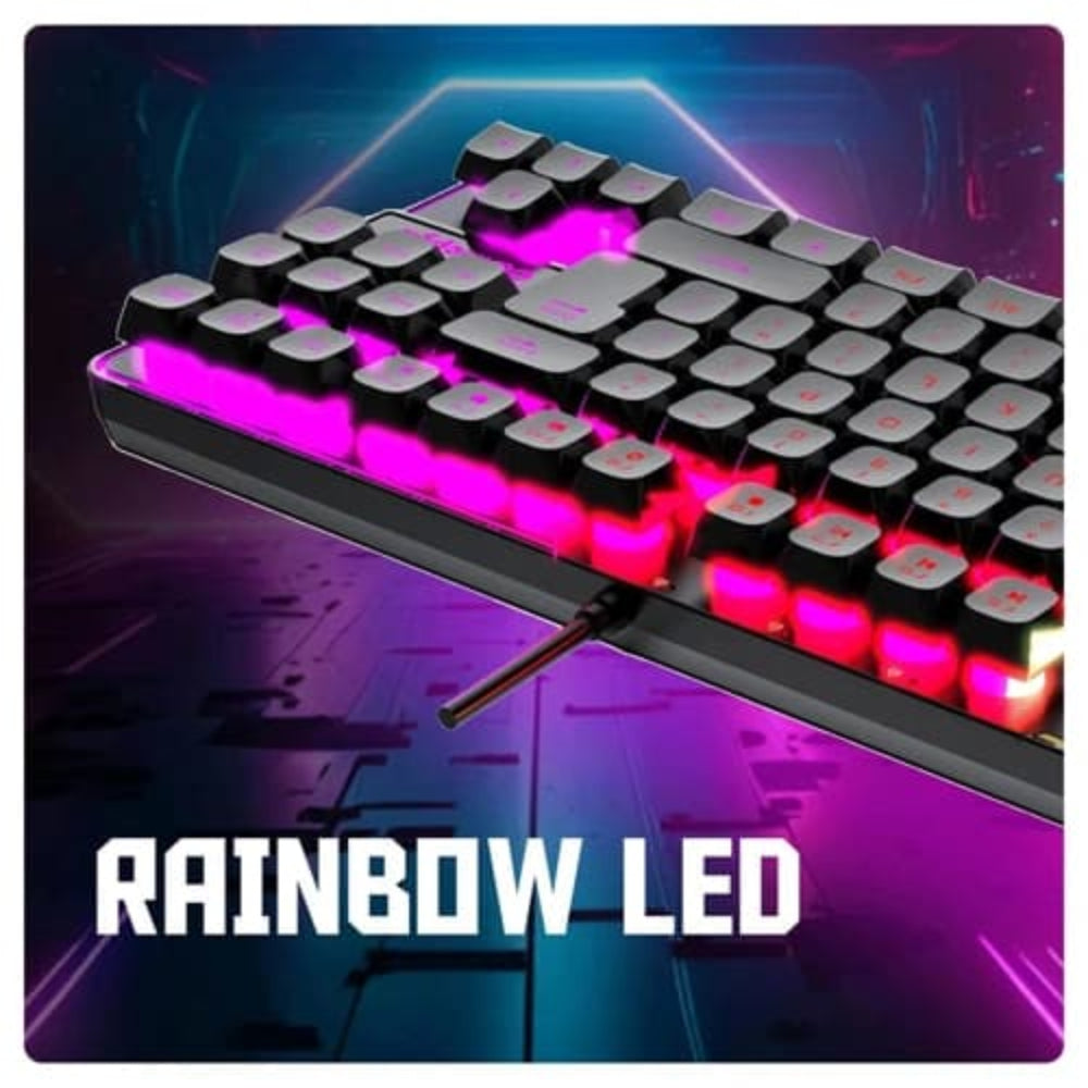 COSMIC BYTE CB-GK-20 Styx Tenkeyless RGB Wired Membrane Gaming Keyboard ( Black ) ( Membrane Switch )