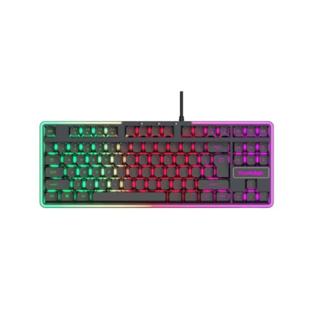 COSMIC BYTE CB-GK-20 Styx Tenkeyless RGB Wired Membrane Gaming Keyboard ( Black ) ( Membrane Switch )