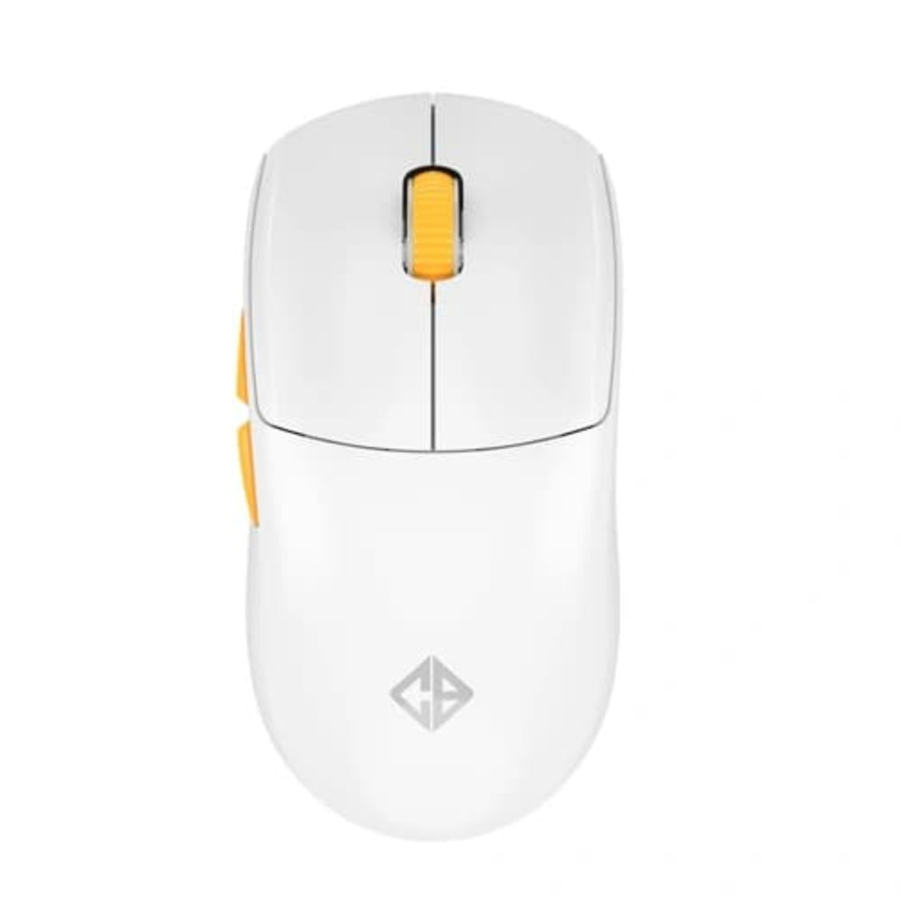 COSMIC BYTE Atlas Wireless Tri-Mode Ambidextrous Gaming Mouse ( White ) ( 12000DPI / 5 Macro Buttons )