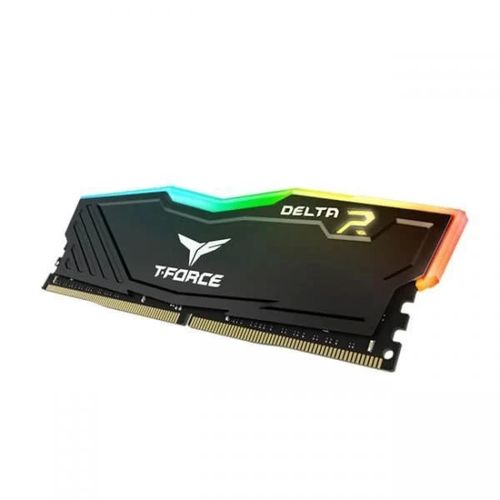 TEAMGROUP T-Force Delta RGB 16GB ( 8GB x 2 ) 3200MHz DDR4 RAM ( Black ) ( CL16 )