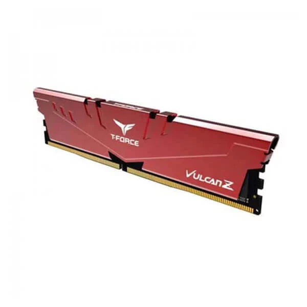 TEAMGROUP T-Force Vulcan Z Series 32GB ( 32GB x 1 ) 3200MHz DDR4 RAM ( Red ) ( CL16 )