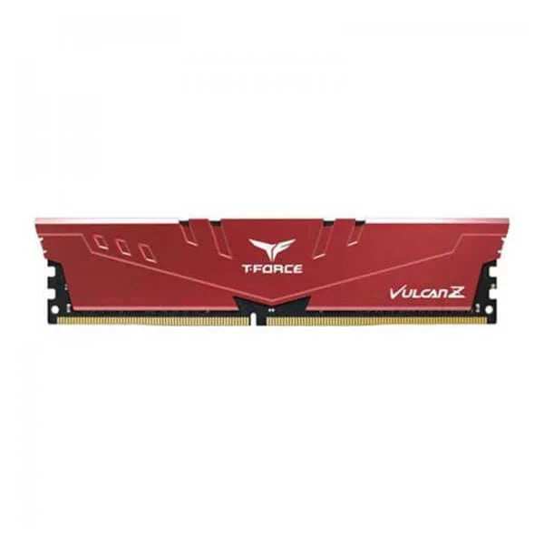 TEAMGROUP T-Force Vulcan Z Series 32GB ( 32GB x 1 ) 3200MHz DDR4 RAM ( Red ) ( CL16 )