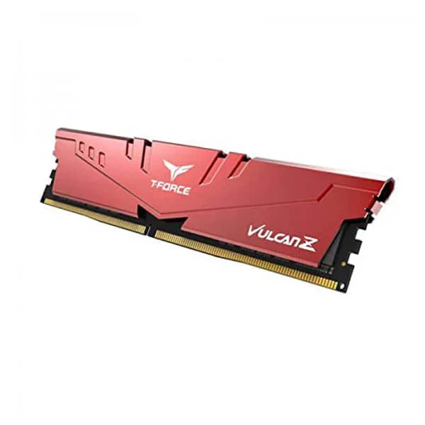 TEAMGROUP T-Force Vulcan Z 32GB ( 32GB x 1 ) 3600MHz DDR4 RAM ( Red ) ( CL18 )