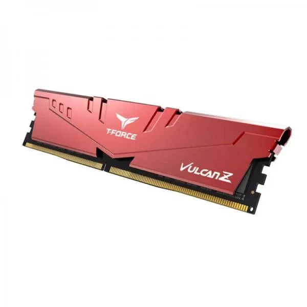 TEAMGROUP T-Force Vulcan Z Series 8GB ( 8GB x 1 ) 3600MHz DDR4 RAM ( Red ) ( CL18 )