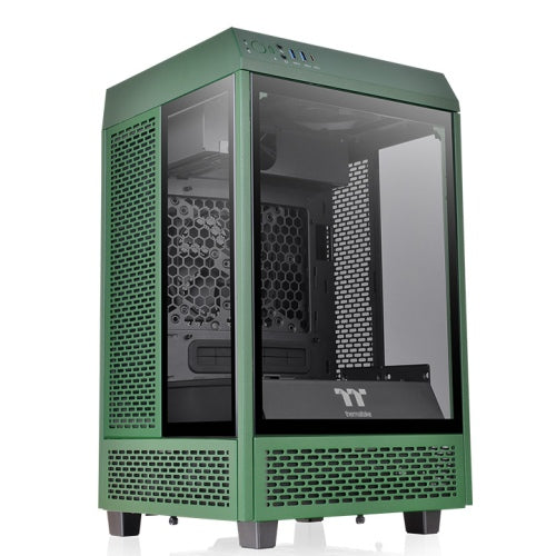 THERMALTAKE The Tower 100 ITX Mini Tower Cabinet (Racing Green)