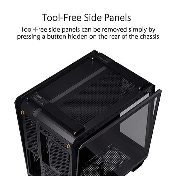 ASUS TUF Gaming GT502 ATX Mid Tower Cabinet (Black)