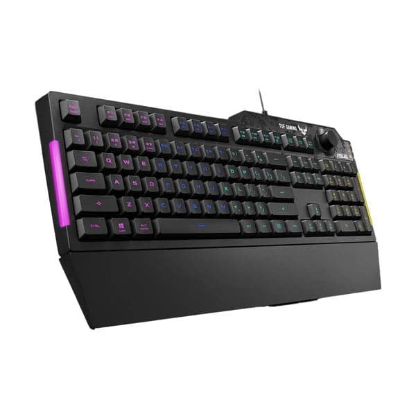 ASUS TUF K1 Full Size Membrane Wired Gaming Keyboard ( Black )