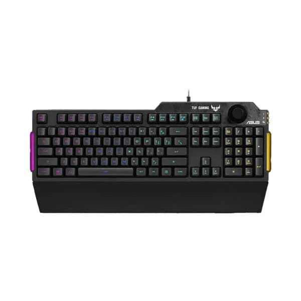 ASUS TUF K1 Full Size Membrane Wired Gaming Keyboard ( Black )