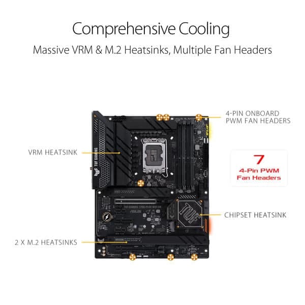ASUS TUF Gaming Z790 Plus Wifi DDR4 Intel Motherboard