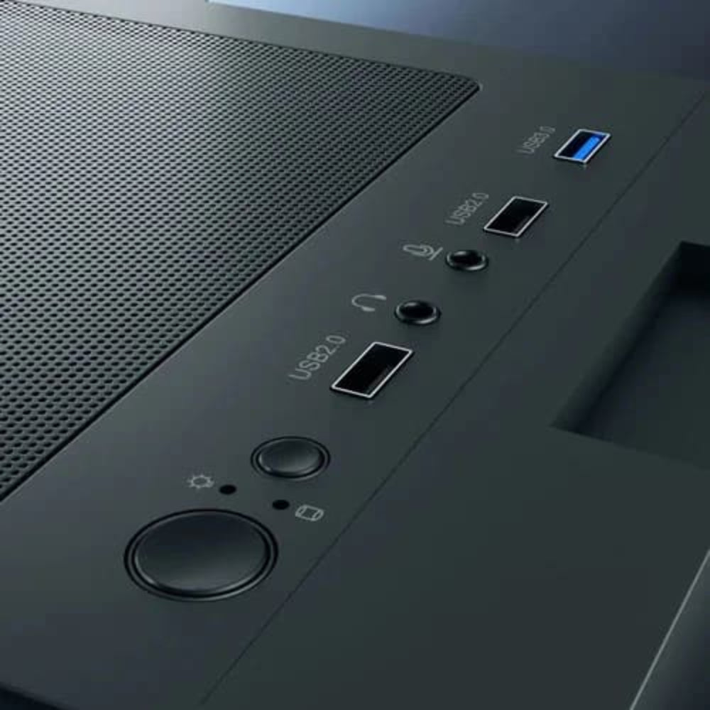 DAWG V 350 MATX Mid Tower Cabinet (Black)