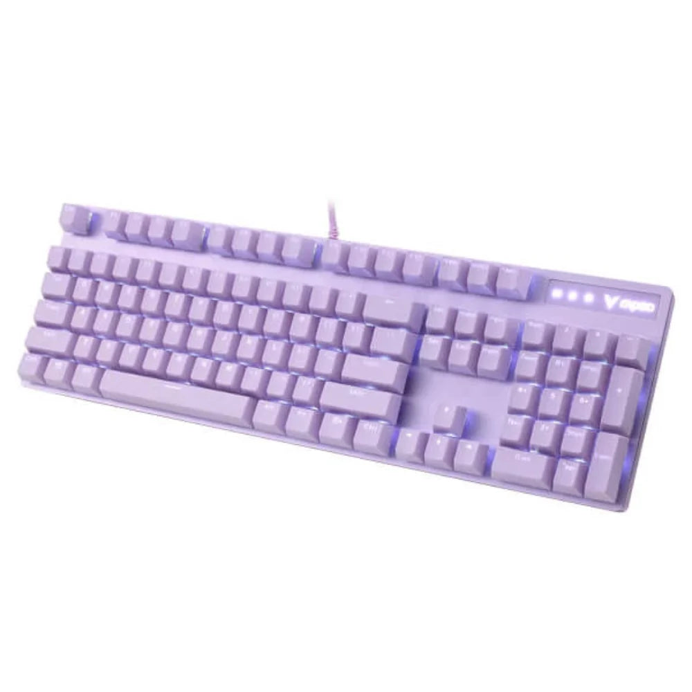 RAPOO V500 Pro RGB Mechanical Wired Gaming Keyboard ( Purple ) ( Mechanical Switches )