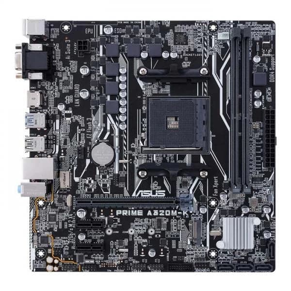 ASUS Prime A320M-K DDR4 AMD Motherboard