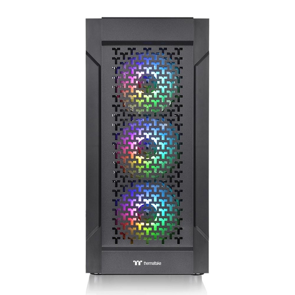 THERMALTAKE Versa T27 TG EATX ARGB Mid Tower Cabinet ( Black )