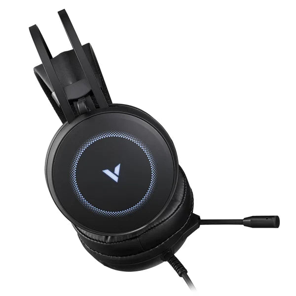 RAPOO VH160 RGB USB Wired 7.1 Surround Gaming Headphone ( Black ) ( PC )