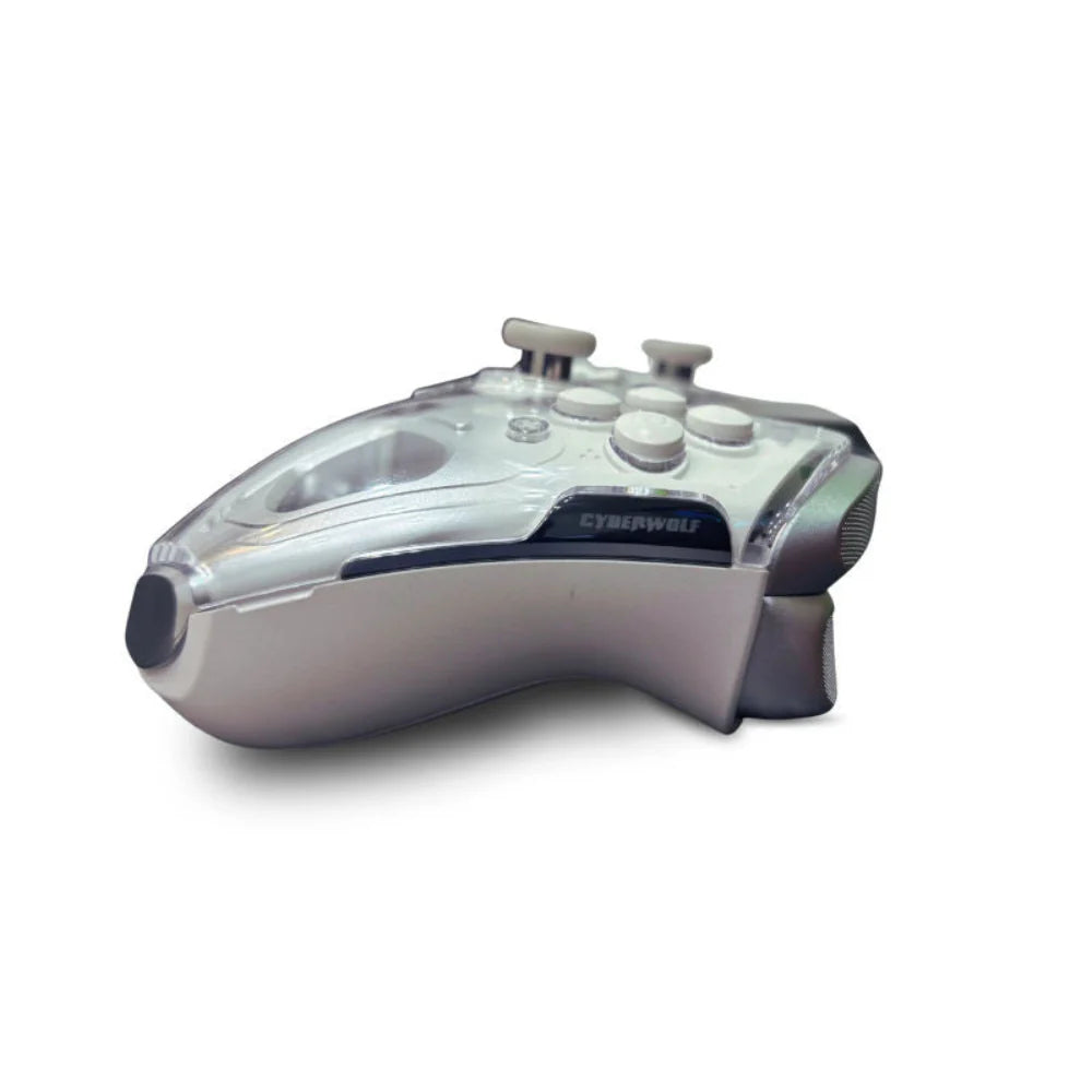CYBERWOLF Vision Alpha Wireless Controller ( White ) ( With Display )