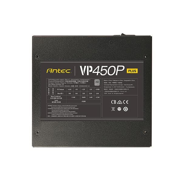 ANTEC VP450P Plus 450W Standard 80+ Non Modular Power Suppl