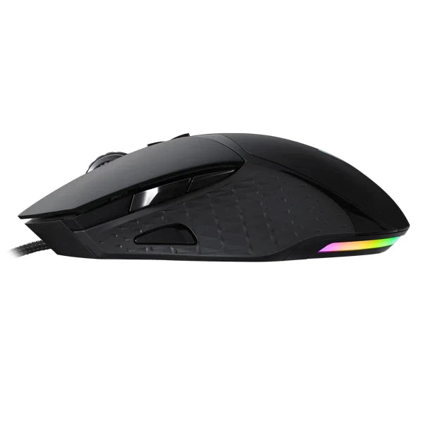 RAPOO VT30 Wired Ergonomic Gaming Mouse ( VT30 ) ( 6000DPI / 7 Macro Button ) ( Black )