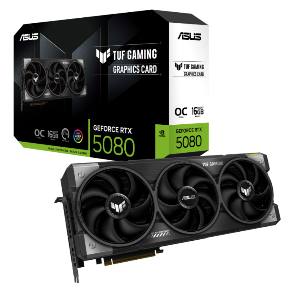 ASUS TUF Gaming GeForce RTX 5080 OC 16GB Nvidia Graphic Card