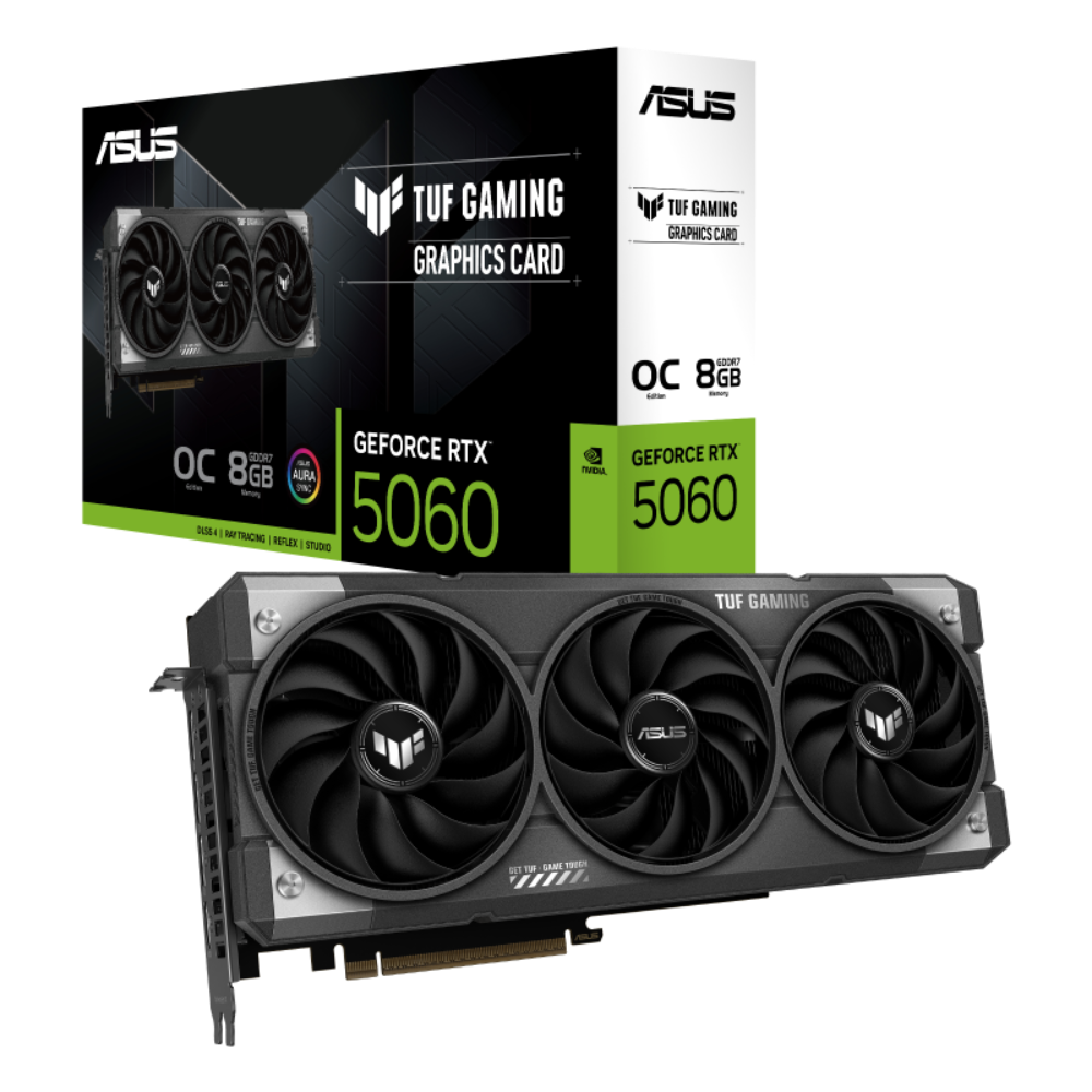 ASUS TUF Gaming GeForce RTX 5060 OC 8GB Nvidia Graphic Card