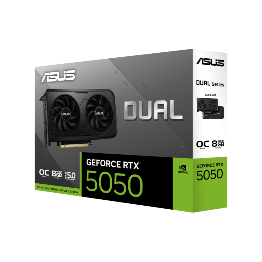 ASUS Dual GeForce RTX 5050 OC Edition 8GB Nvidia Graphic Card