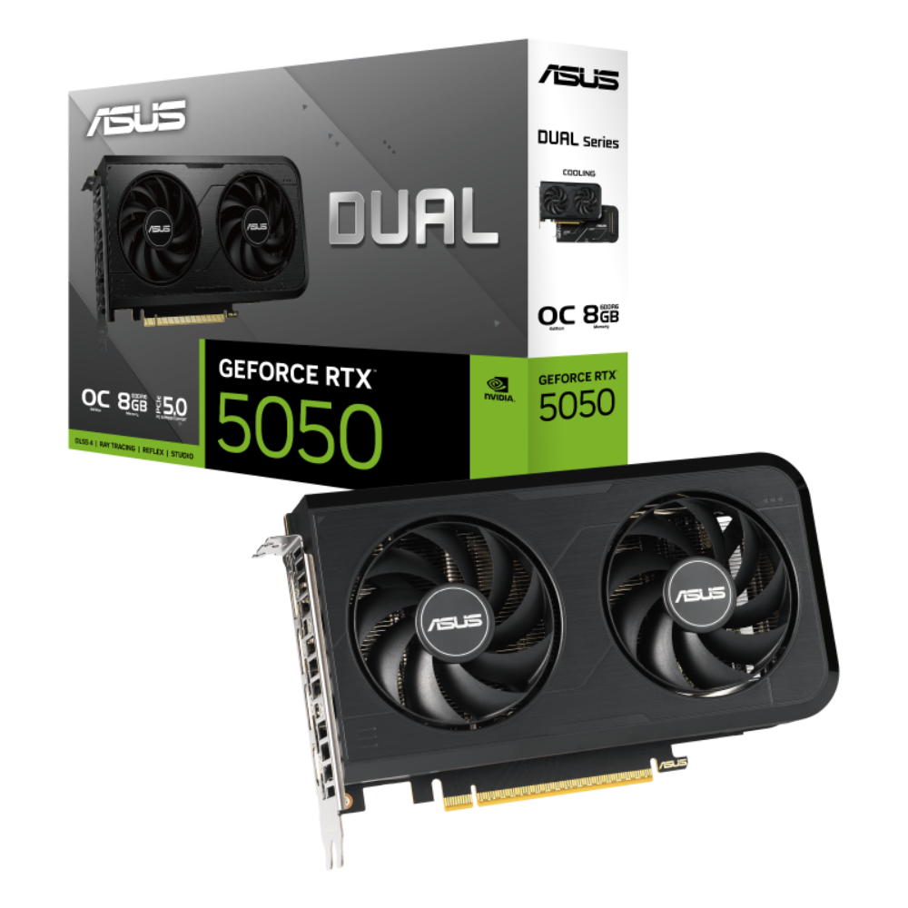ASUS Dual GeForce RTX 5050 OC Edition 8GB Nvidia Graphic Card